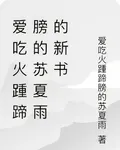 愛喫火踵蹄膀的蘇夏雨的新書 封面