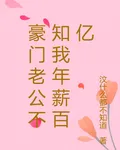 豪門老公不知我年薪百億 封面