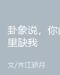 卦象說，你命裏缺我 封面