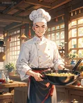 竈神被優化後，我在凡間開了家神仙食堂 封面