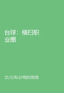 檯球：橫掃職業圈 封面